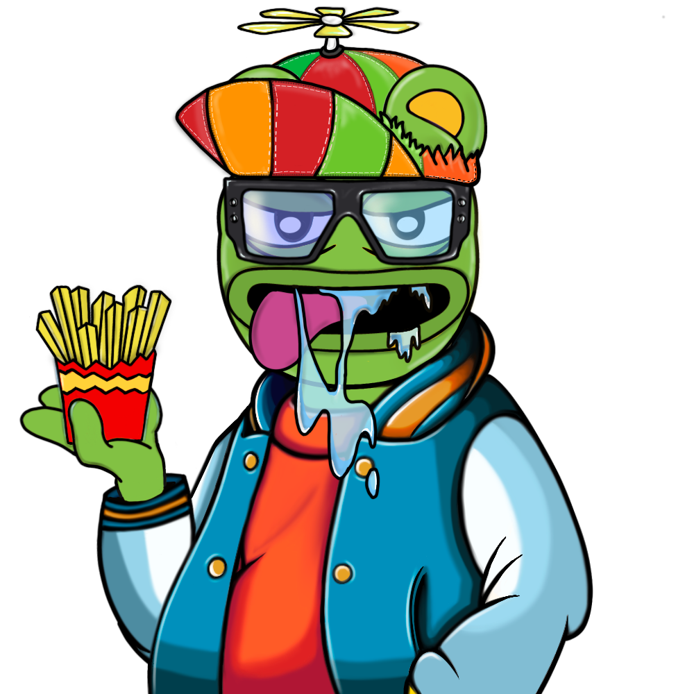 Breppe with fries and cigar